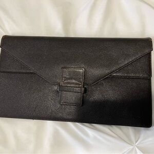 Tiffany and Co brown clutch